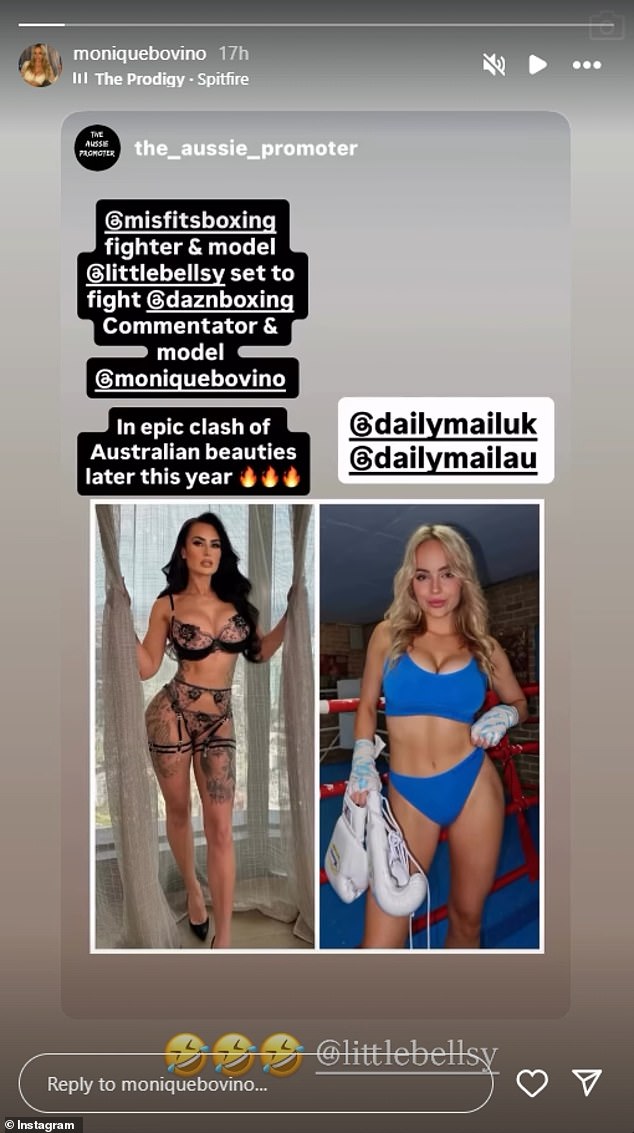 Both fighters seem enthusiastic about sharing the ring later this year