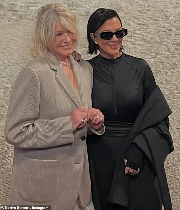 She revealed in her caption that she only stopped by Kim's fete en route to have dinner with former New York City Mayor Michael Bloomberg at The Frick Collection