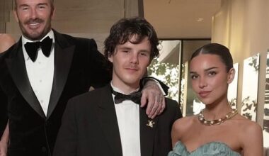 When Jackie Apostel (right) started dating Cruz Beckham (middle) a little over a year ago she was an aspiring songwriter, a former member of a little-known Brazilian girl band called Schutz