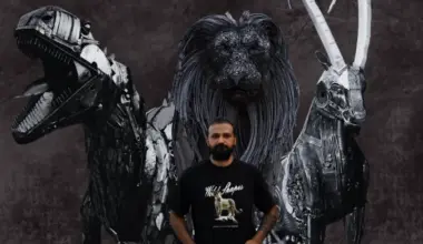 Meet the Islamabad artist turning old metal into beasts of (scrap) steel and hope - Culture