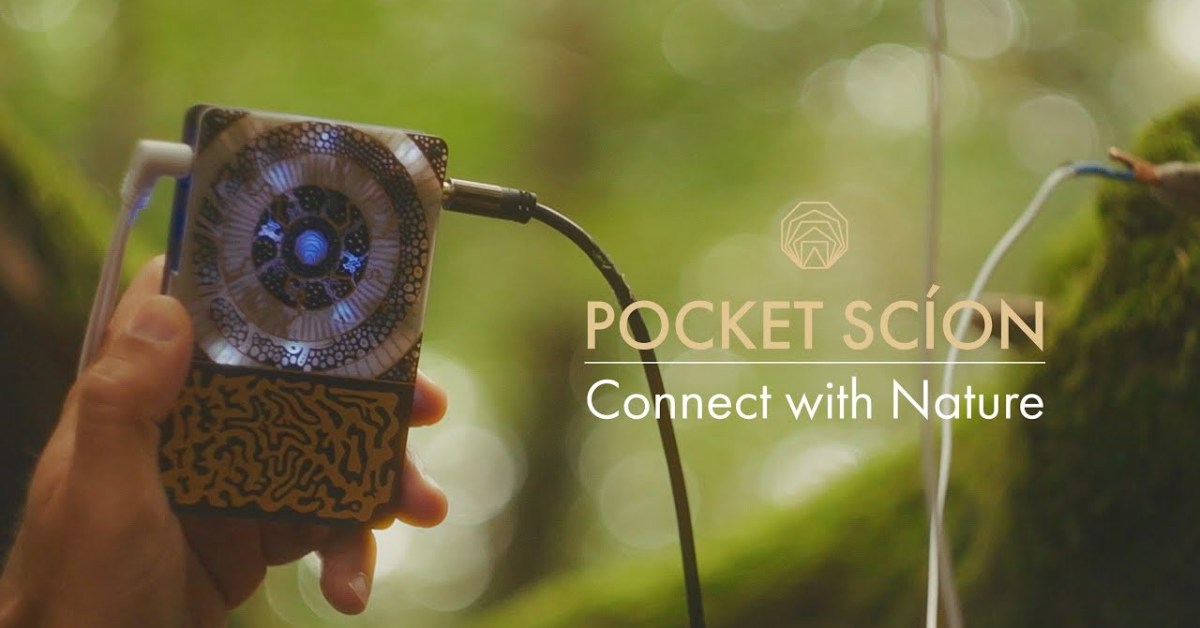 Pocket Scion is a synth you play with plants
