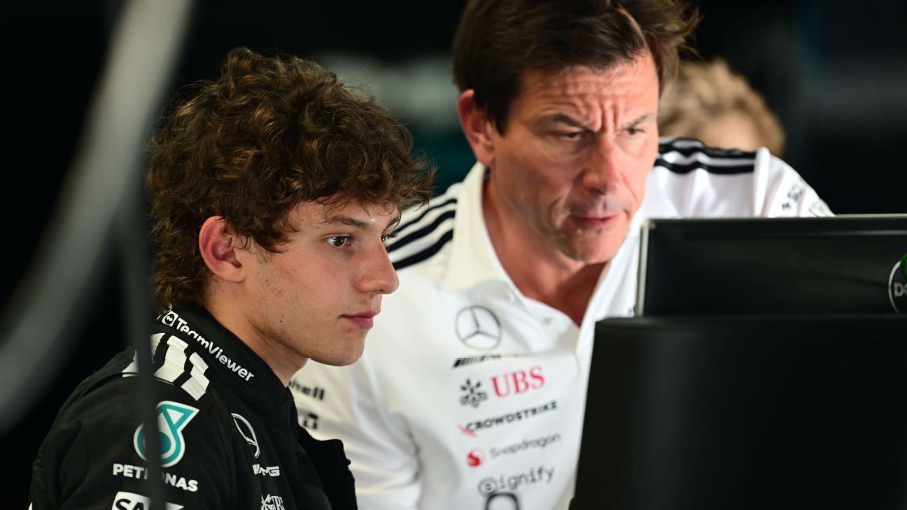 Mercedes boss Wolff: Antonelli 'underwhelming' at Italian GP