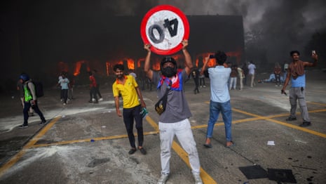 Nepal's prime minister quits after deaths at protests sparked by social media ban – video 