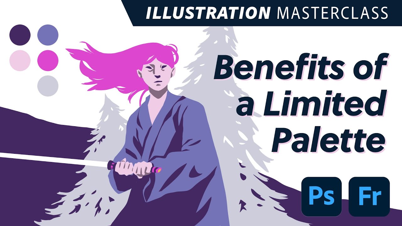 Illustration Masterclass - Benefits of a Limited Palette - YouTube