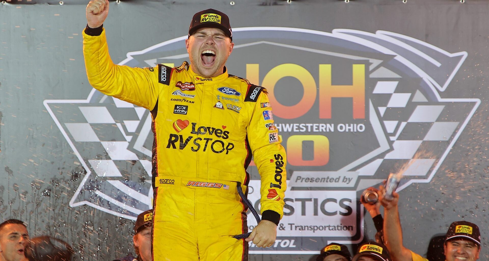 Layne Riggs Turns Disaster Into Glory With Bristol NASCAR Truck Series Playoff Victory