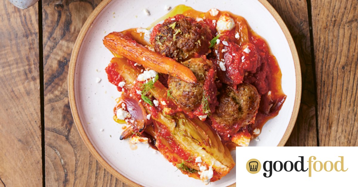 Jamie Oliver’s healthy recipes for meatballs, eggplant, and spring soup