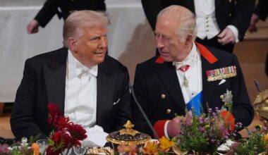 How Donald Trump's and King Charles's state visit speeches compared