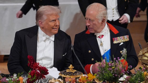 How Donald Trump's and King Charles's state visit speeches compared