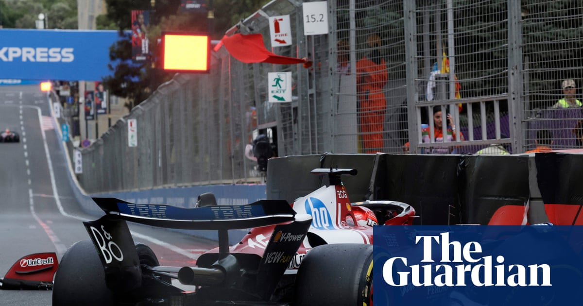 Verstappen grabs pole for Azerbaijan GP as Piastri crashes out in F1 qualifying chaos | Formula One