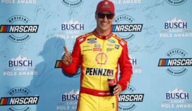 Joey Logano leads Ford's top-3 qualifying sweep at New Hampshire