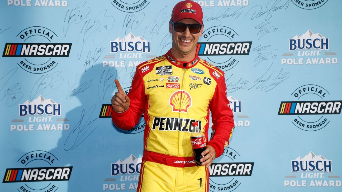 Joey Logano leads Ford's top-3 qualifying sweep at New Hampshire