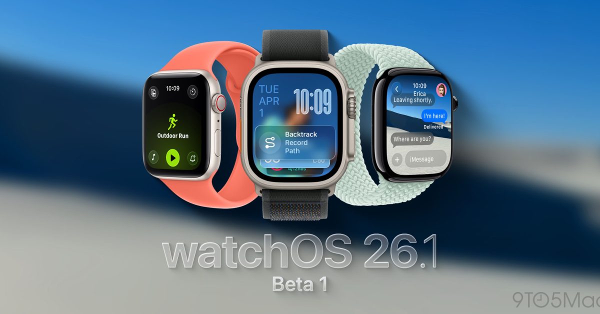watchOS 26.1 beta 1 rolling out for Apple Watch