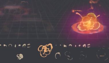 Check Out These Gorgeous Stylized Explosions That Look 3D But Aren't