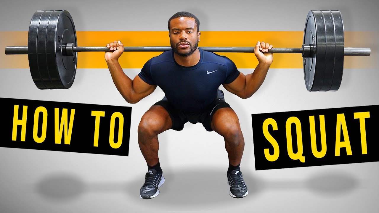 Squats - How to Perform Properly (Correct Squat Form) - YouTube