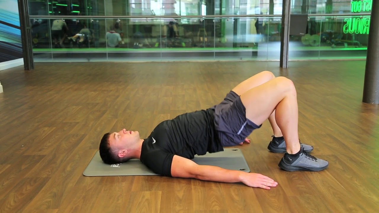 How To Do Glute Bridge | Exercise Demo - YouTube