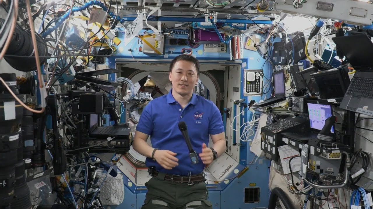 NASA ASTRONAUT DISCUSSES LIFE IN SPACE WITH ADMINISTRATOR OF SOUTH KOREAN SPACE AGENCY - 9-25-2025 - YouTube