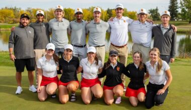 Dinos win third consecutive tournament to start season
