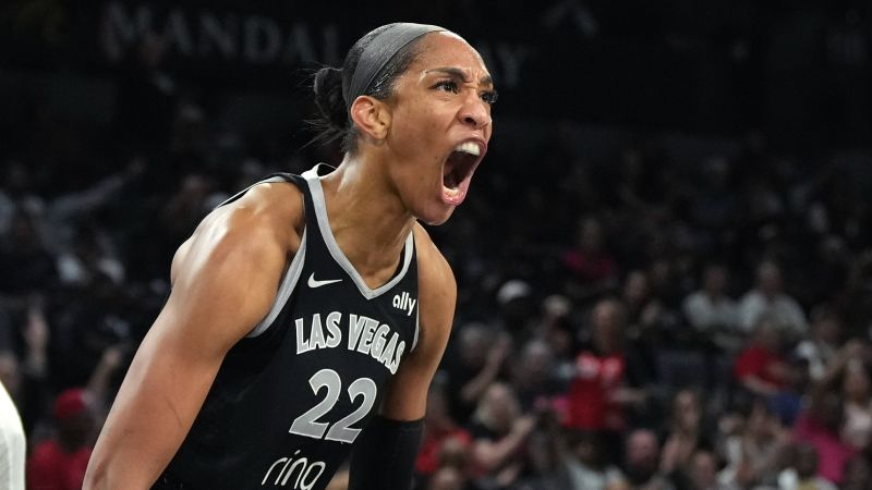 A’ja Wilson named WNBA MVP for record-breaking fourth time