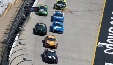 2025 Cup Bristol I pack racing - Alex Bowman, No. 48 Hendrick Motorsports Chevrolet (Credit: David Rosenblum/NKP)