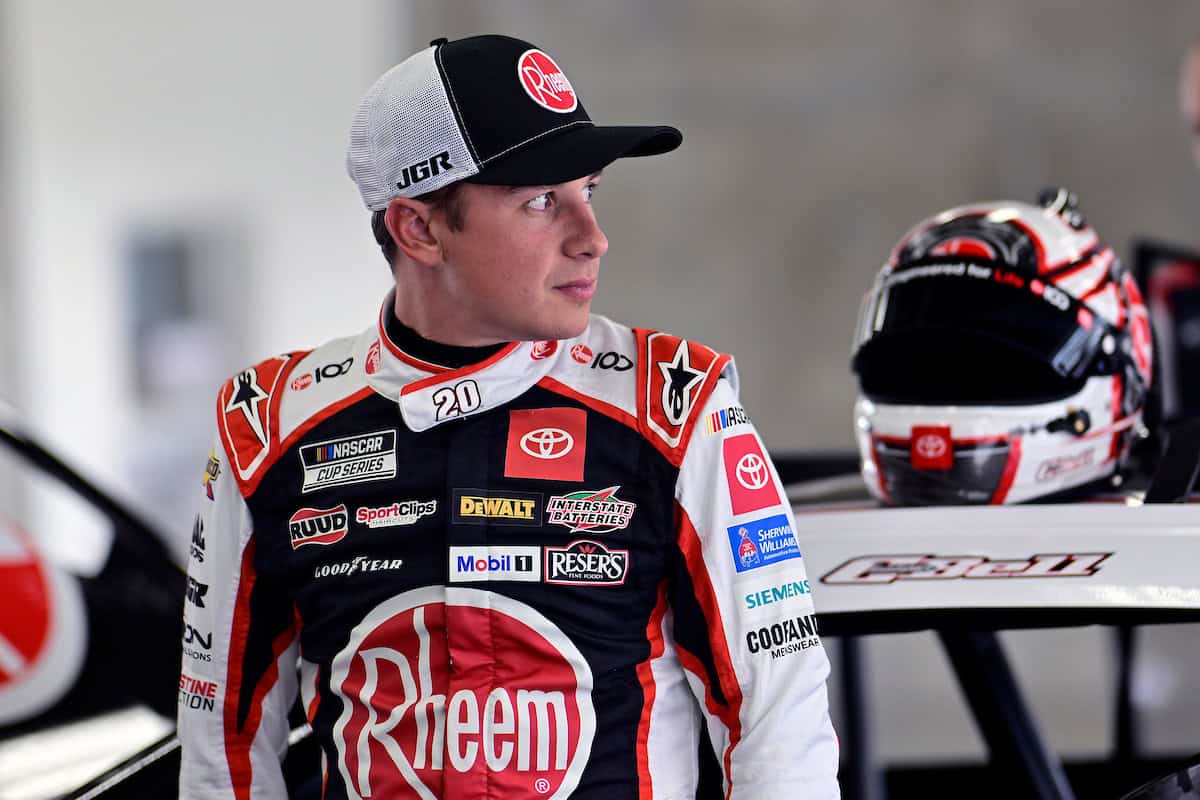 #20: Christopher Bell, Joe Gibbs Racing, Rheem Toyota Camry