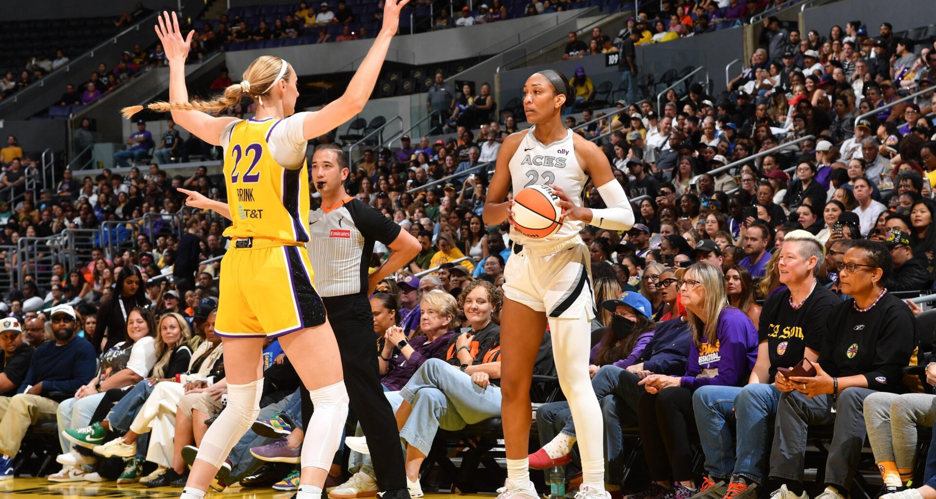 A'ja Wilson, Aces Beat Cameron Brink, Sparks to End WNBA Season with 16th Straight Win