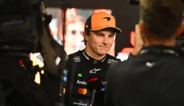 BAKU, AZERBAIJAN - SEPTEMBER 21: Third placed Carlos Sainz of Spain and Williams on the podium