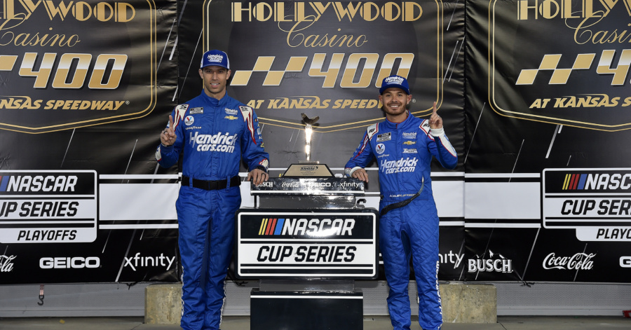 Kyle Larson’s NASCAR Cup Series win at Kansas Speedway in 2021 was more than just a victory