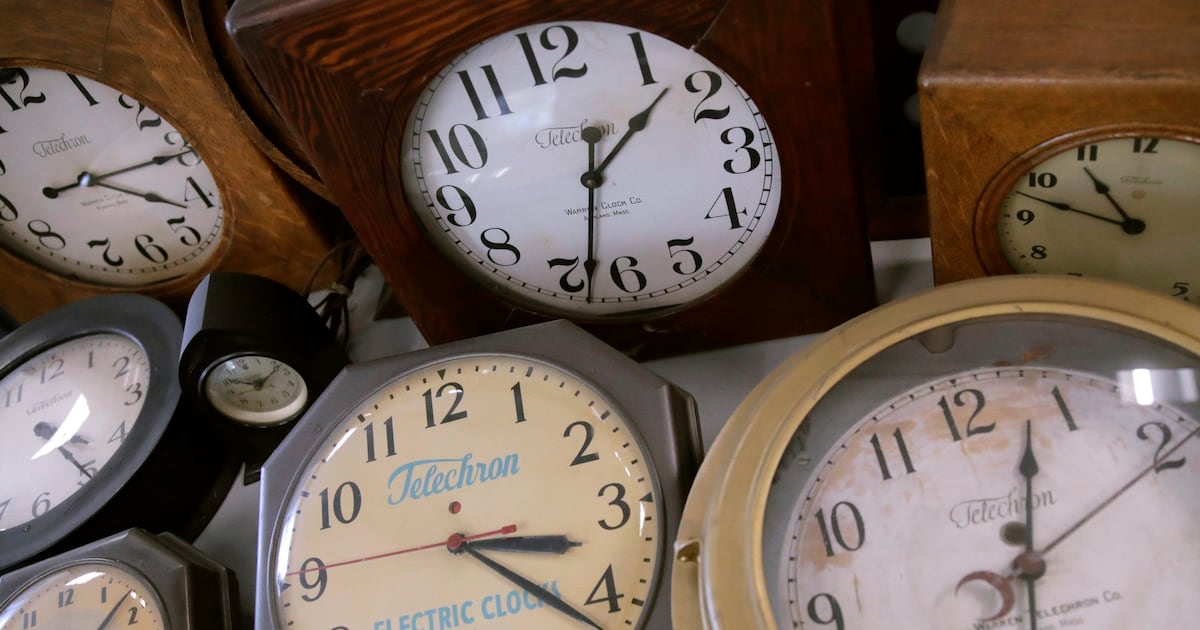 Daylight saving time ends Nov. 2 in most Canadian areas but not all
