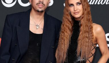 Ashlee Simpson Red Carpet Interview on Evan Ross