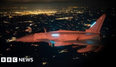 RAF flies first air defence mission over Poland after Russian drone incursion