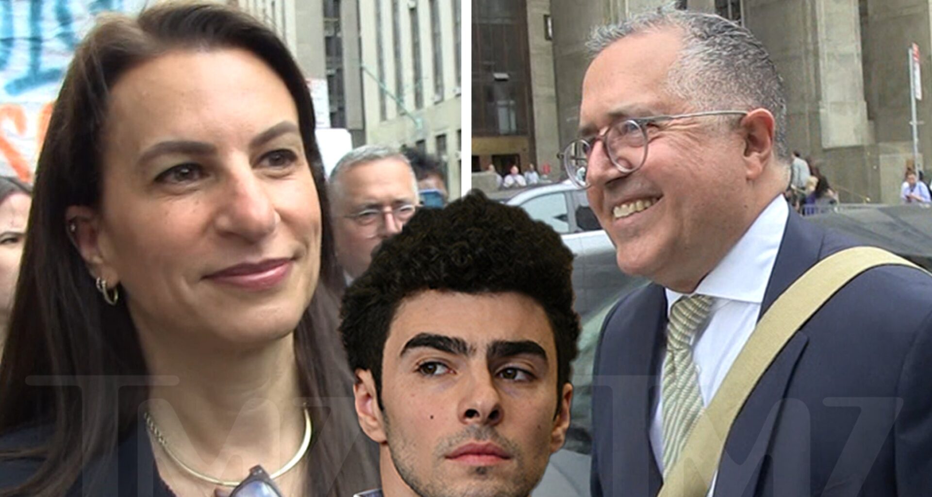 Fans Cheer Luigi Mangione's Lawyers Karen & Marc Agnifilo After NYC Hearing