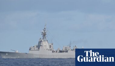 China’s military follows Australian and Canadian warships in Taiwan Strait accusing them of ‘provocation’ | Australian military