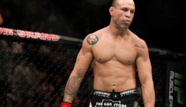Video shows moment UFC icon is knocked out by man in tuxedo after chaotic boxing debut -