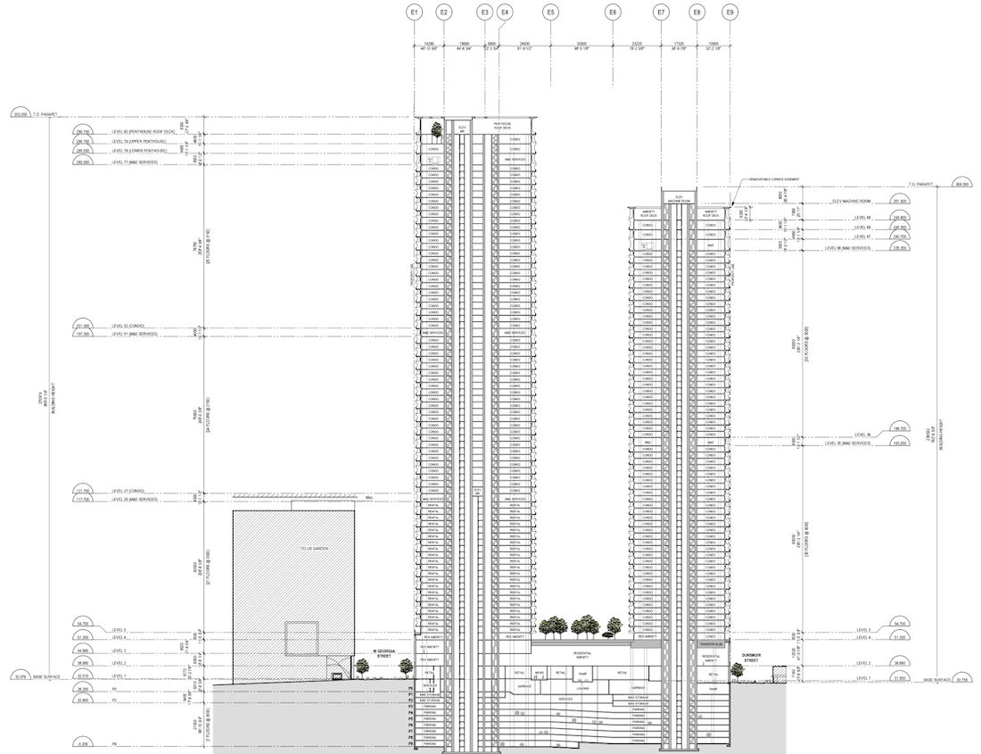 501-595 West Georgia Street Vancouver Bay Parkade Henriquez Holborn