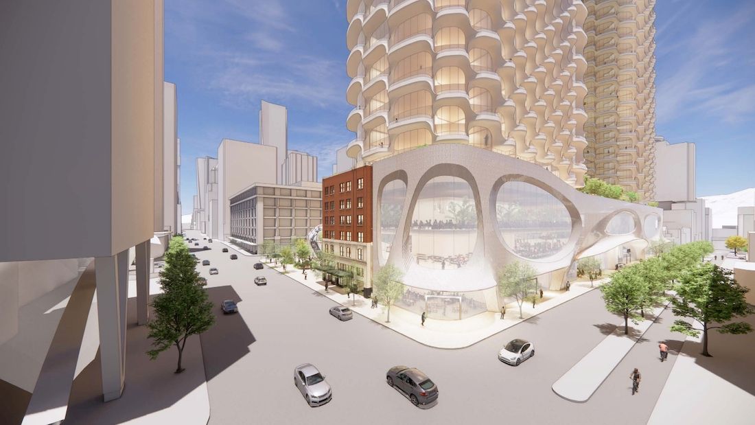 501-595 West Georgia Street Vancouver Bay Parkade Henriquez Holborn