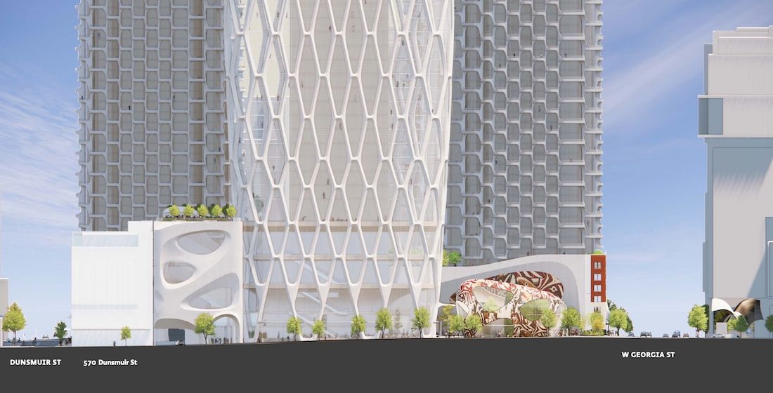 501-595 West Georgia Street Vancouver Bay Parkade Henriquez Holborn