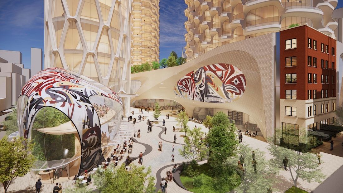 501-595 West Georgia Street Vancouver Bay Parkade Henriquez Holborn