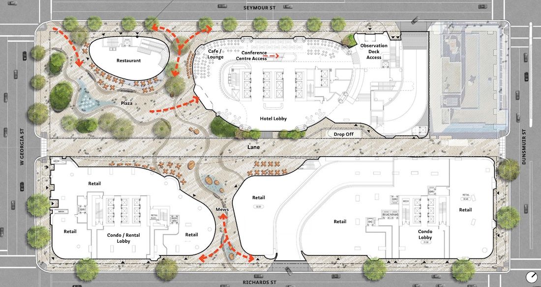 501-595 West Georgia Street Vancouver Bay Parkade Henriquez Holborn