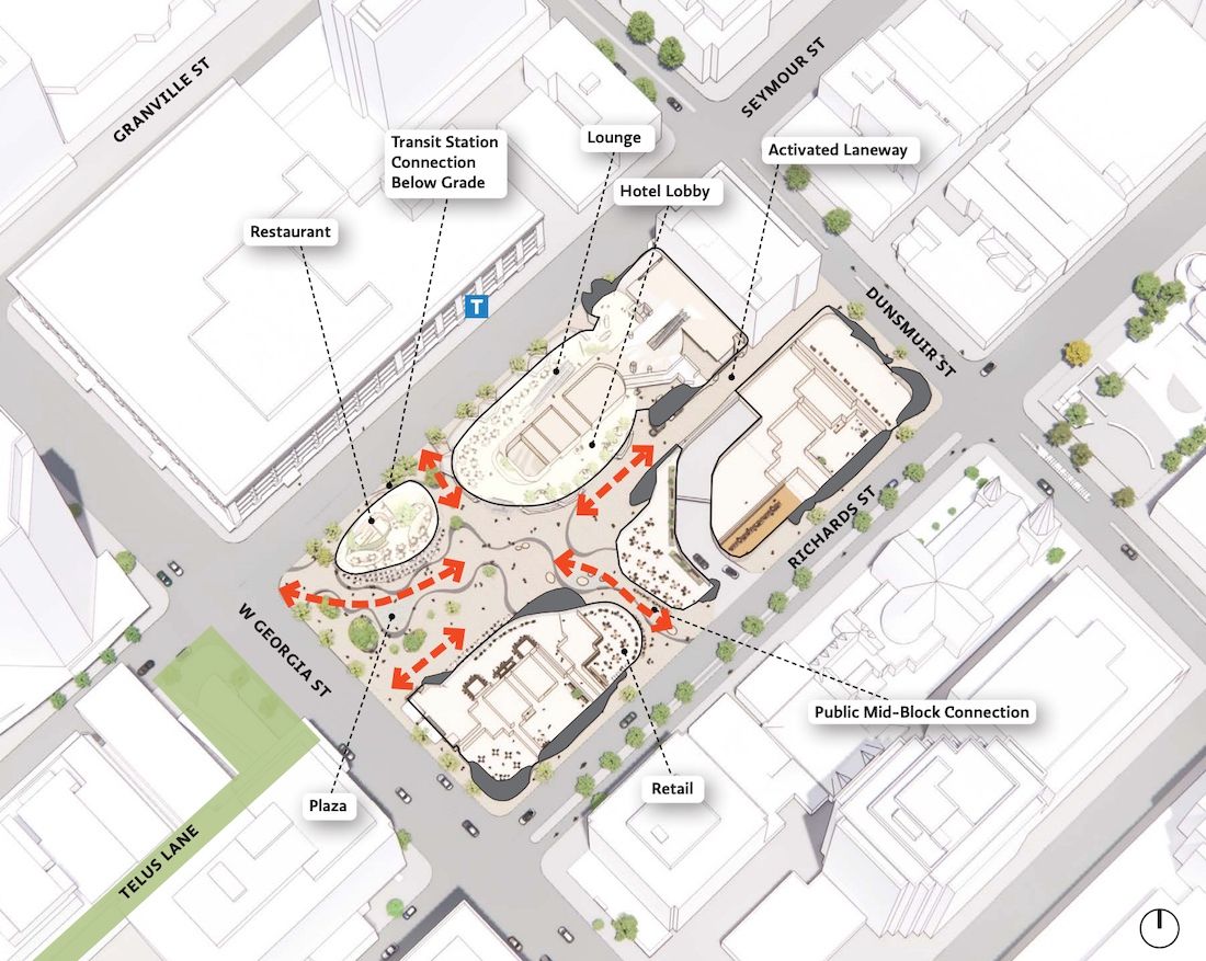 501-595 West Georgia Street Vancouver Bay Parkade Henriquez Holborn