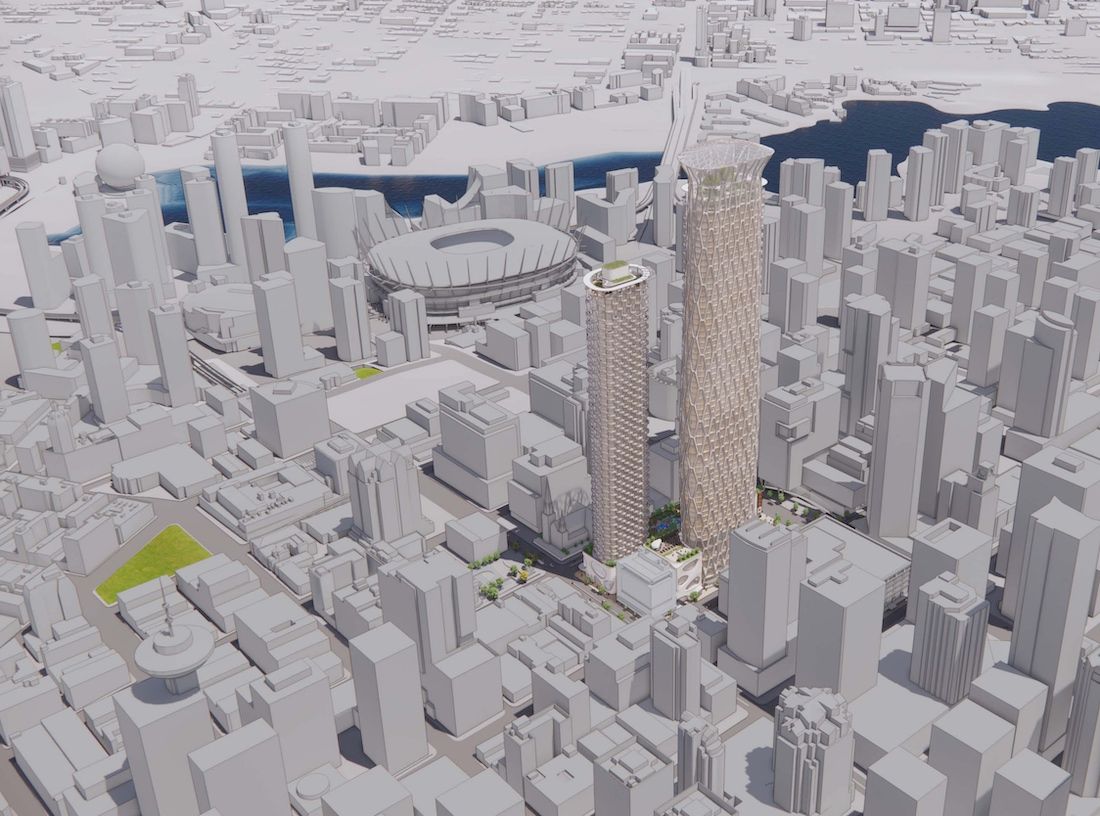 501-595 West Georgia Street Vancouver Bay Parkade Henriquez Holborn