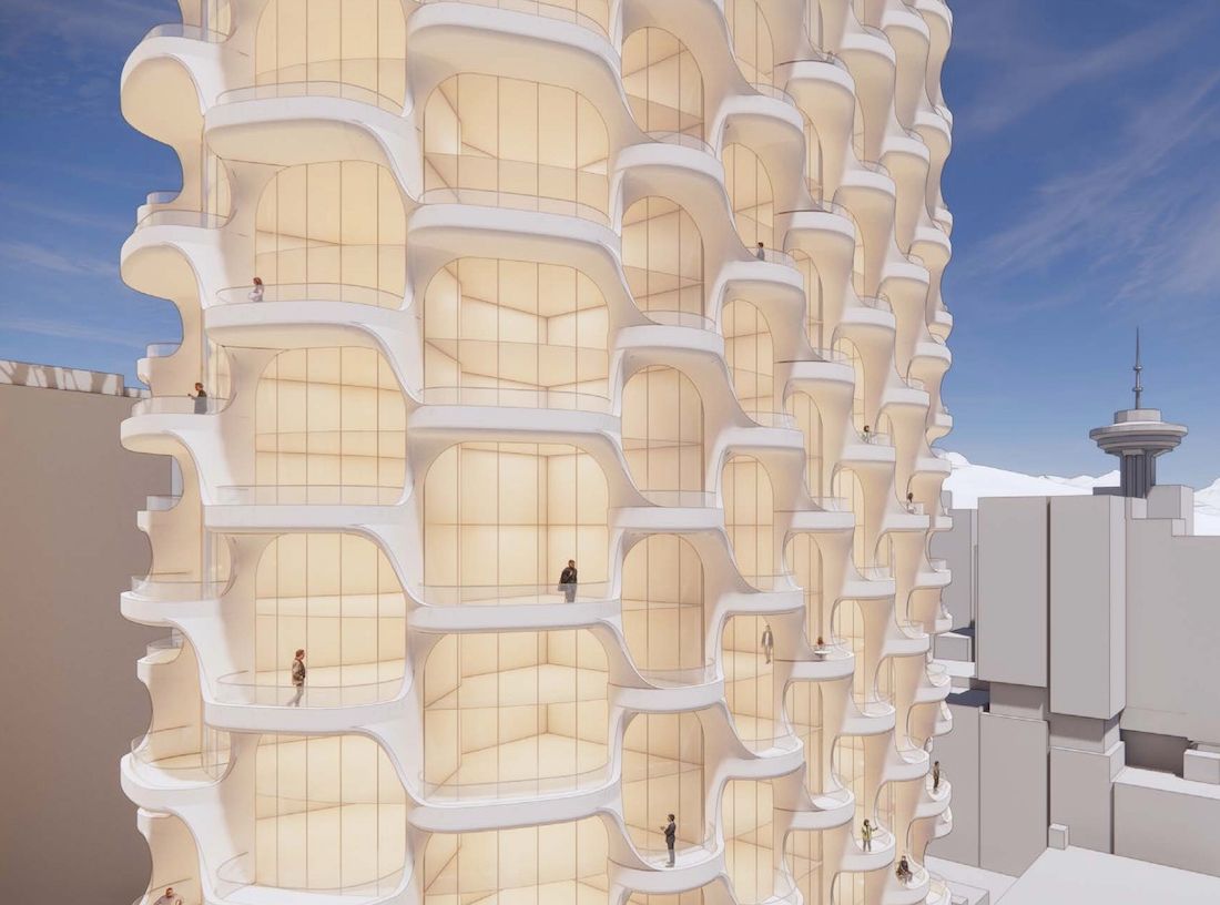 501-595 West Georgia Street Vancouver Bay Parkade Henriquez Holborn