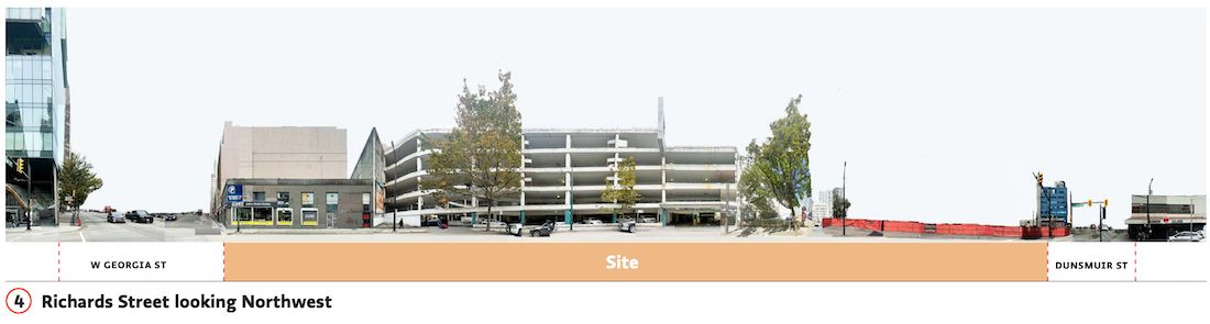 501-595 West Georgia Street Vancouver Bay Parkade Henriquez Holborn