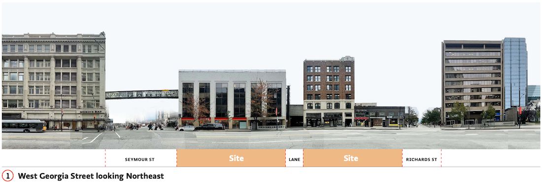501-595 West Georgia Street Vancouver Bay Parkade Henriquez Holborn