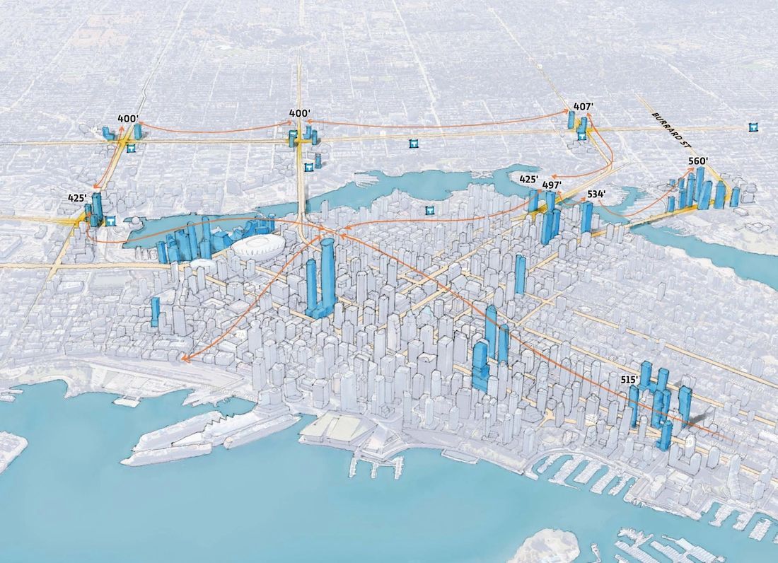 501-595 West Georgia Street Vancouver Bay Parkade Henriquez Holborn