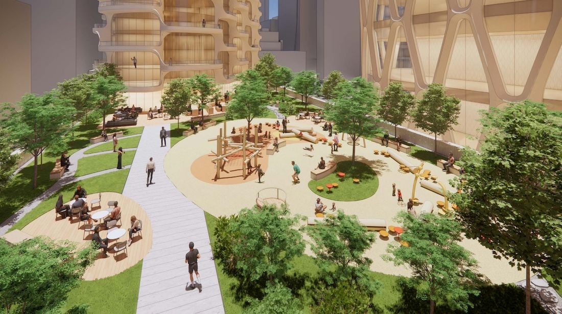 501-595 West Georgia Street Vancouver Bay Parkade Henriquez Holborn