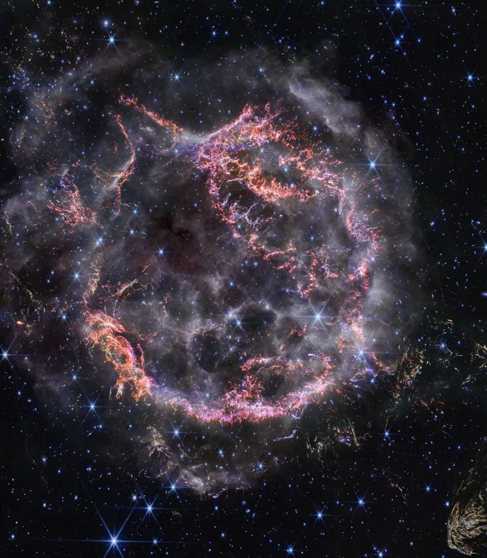 An image of supernova remnant Cassiopeia A