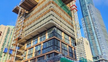 Copper-toned Cladding Advances as 8 Elm Rises in Downtown Toronto