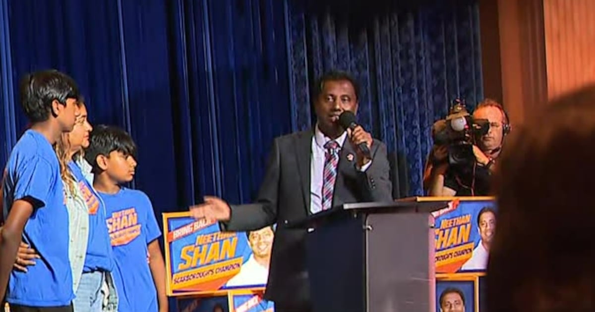 Neethsn Shan is councillor-elect in Scarborough-Rouge River