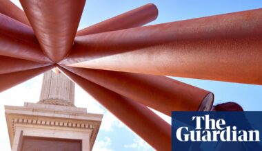 ‘I always wondered what it would be like up there’: artist Paul Cocksedge on his Nelson’s-eye view of London | Art and design