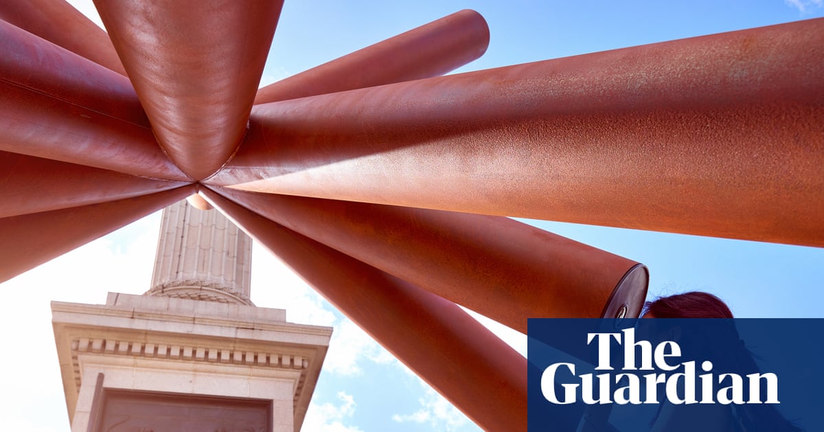 ‘I always wondered what it would be like up there’: artist Paul Cocksedge on his Nelson’s-eye view of London | Art and design